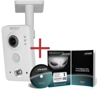 IP камера видеонаблюдения OMNY серия BASE miniCUBE II W: офисная 2 Мп, Wi-Fi, PoE, 12 В, микрофон, динамик, блок питания в комплекте + ПО Линия