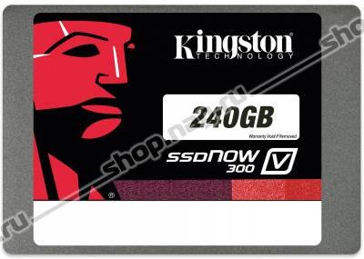 Накопитель Kingston 240GB SSDNow V300, LSI SandForce, SATA3 2.5