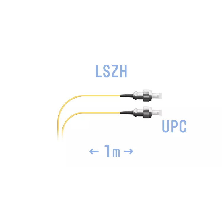 Шнур монтажный оптический FC/UPC SM 1м, (0,9мм)