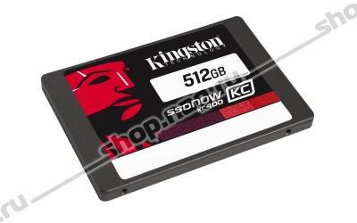 Накопитель Kingston 512GB SSDNow KC400 Drive SATA3 2.5