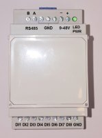 Ретранслятор радиоинтерфейса, многофункциональный, 8 имп. входов, RS485