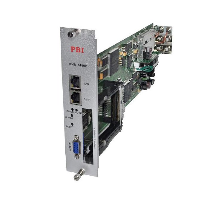 Модуль профессионального IRD приемника PBI DMM-1400P-32IP-T для цифровой ГС PBI DMM-1000