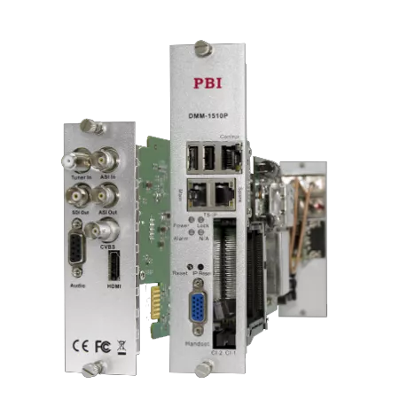Модуль профессионального IRD приемника PBI DMM-1510P-22S2 для цифровой ГС PBI DMM-1000