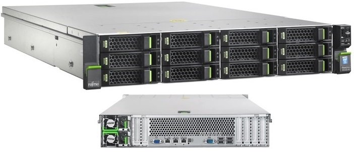 Сервер Fujitsu PRIMERGY RX2520 1xE5-2420v2 1x8Gb DDR3 8LFF RAID 6G 5/6 512Mb 1x450W RW
