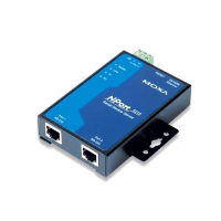 NPort 5210 2-х портовый RS-232 конвертер интерфейсов в Ethernet, без адаптера питания