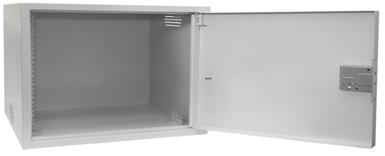 Антивандальный шкаф, тип-распашной высота 15U, глубина 600 мм