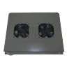 Блок вентиляторов для шкафов TFC глубиной 600мм, 2 вентилятора, черный