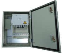 Металлический шкаф  с установленым оптическим кросом для PSW-2G-UPS