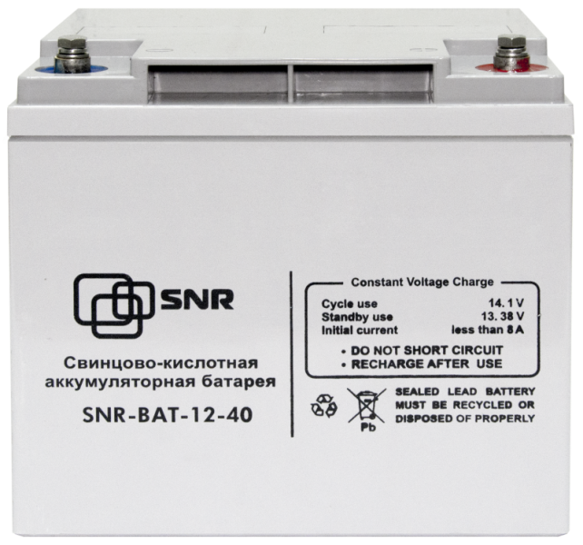 Батарея аккумуляторная SNR-BAT-12-40