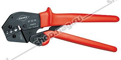 Инструмент для опрессовки кабельных наконечников (10/16/25 мм2) Knipex KN-975209